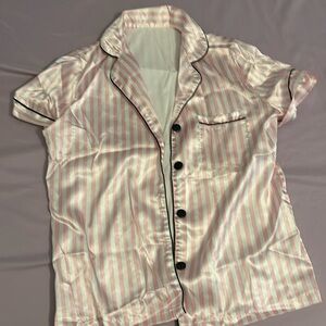 VS pj button-down top